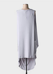 Robe mi-longue gris NIJII pour femme seconde vue