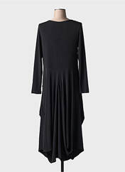 Robe mi-longue noir K-DESIGN pour femme seconde vue