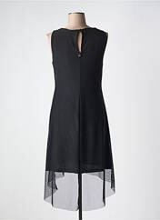 Robe mi-longue noir MALOKA pour femme seconde vue