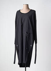 Robe mi-longue noir NIJII pour femme seconde vue