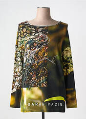 T-shirt vert SARAH PACINI pour femme seconde vue
