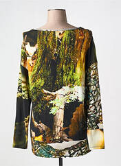 T-shirt vert SARAH PACINI pour femme seconde vue