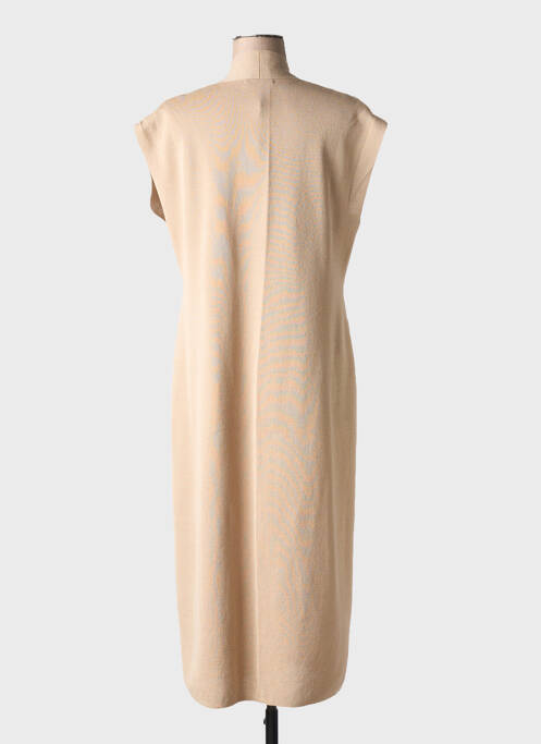 Gilet sans manche beige SARAH PACINI pour femme