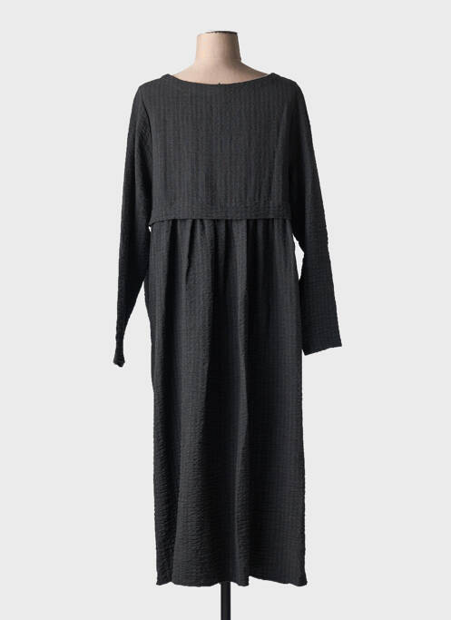 Robe longue gris K-DESIGN pour femme