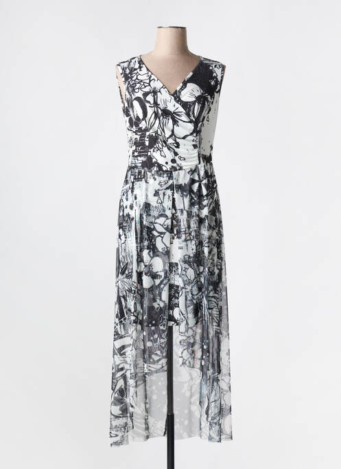 Robe longue noir MALOKA pour femme