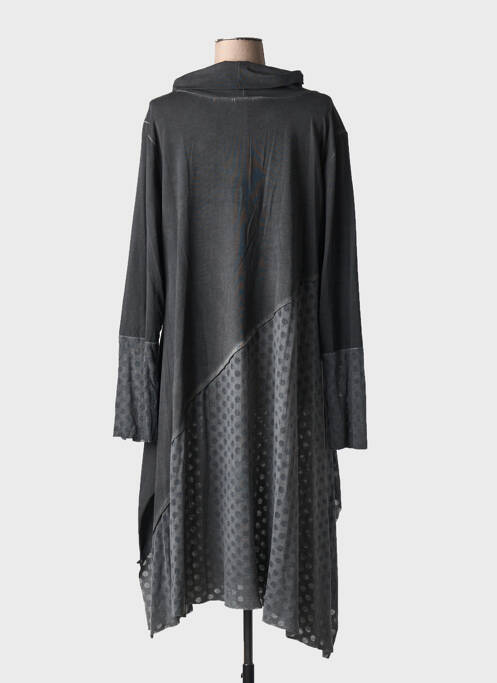 Robe mi-longue gris LUUKAA pour femme