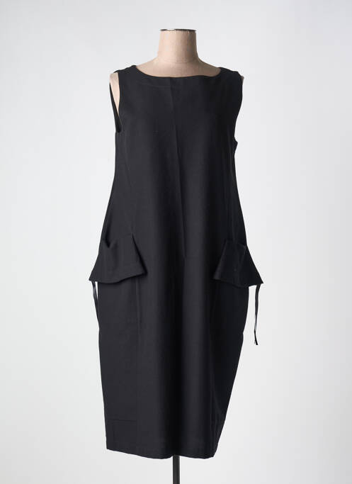 Robe mi-longue noir KOKOMARINA pour femme