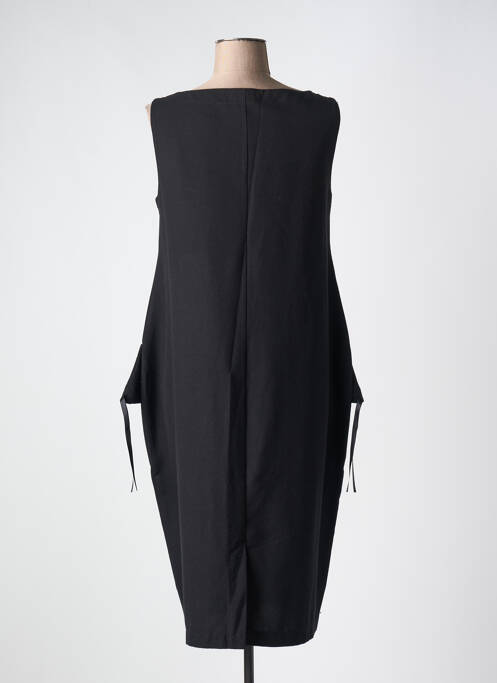 Robe mi-longue noir KOKOMARINA pour femme