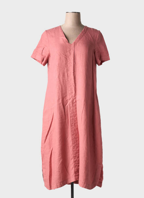 Robe mi-longue rose MES SOEURS ET MOI pour femme