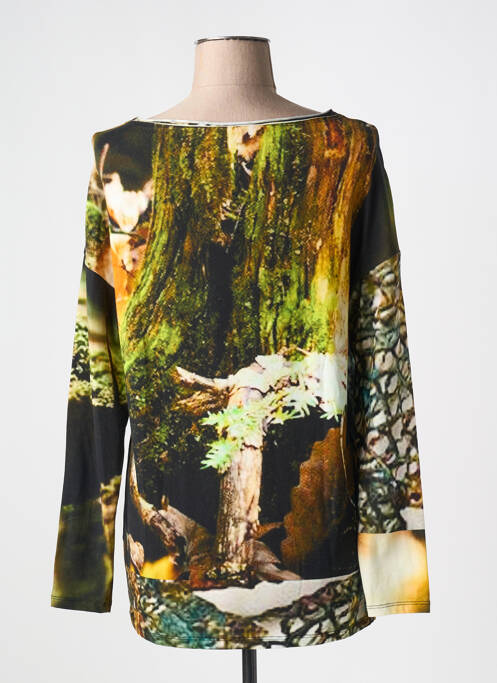 T-shirt vert SARAH PACINI pour femme