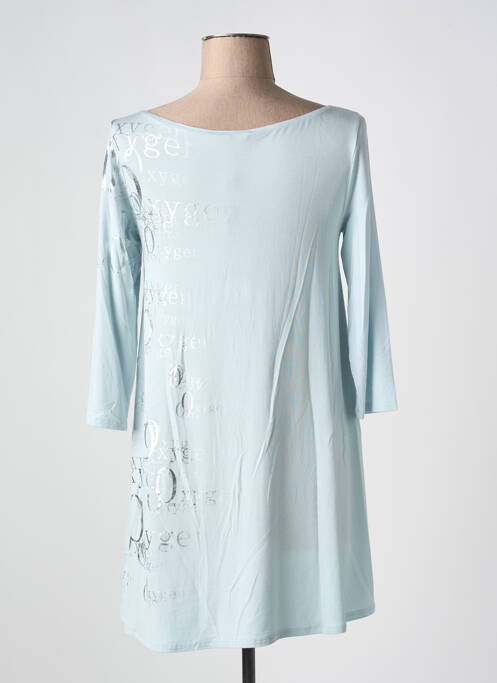 Tunique manches longues bleu SARAH PACINI pour femme