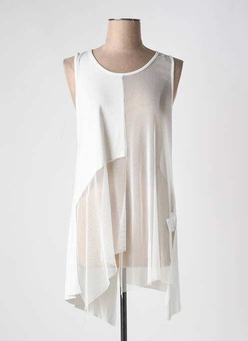 Tunique sans manche beige LUUKAA pour femme