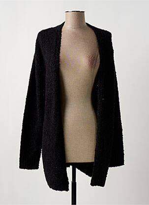 Gilet manches longues stretch noir SURKANA femme