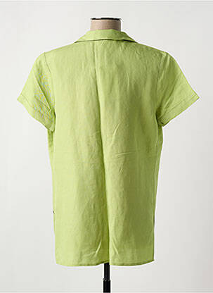 Veste casual col chemisier vert SURKANA femme