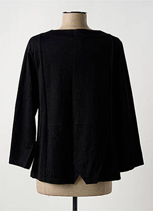 Veste casual col rond noir G!OZE femme