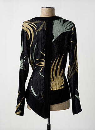 Gilet cache-cœur coupe cintrée noir NÖR femme