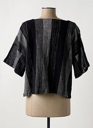 Veste casual coupe droite noir G!OZE femme