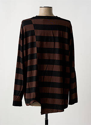 T-shirt manches longues manches longues marron MASAI femme