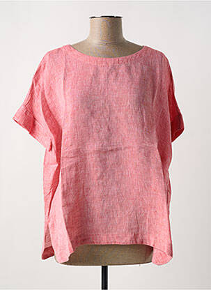 Blouse manches courtes rose MES SOEURS ET MOI femme