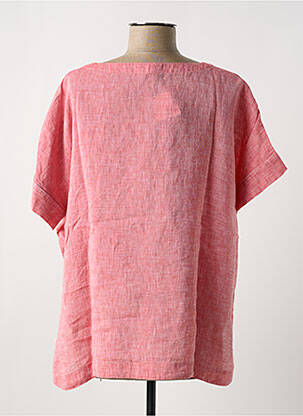 Blouse manches courtes rose MES SOEURS ET MOI femme