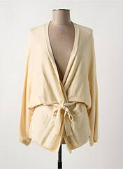 Gilet manches longues beige SURKANA pour femme seconde vue