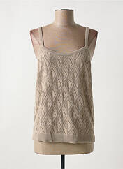 Pull marron CREAM pour femme seconde vue