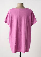 Tunique manches courtes rose MES SOEURS ET MOI pour femme seconde vue