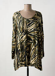 Tunique manches longues vert G!OZE pour femme seconde vue