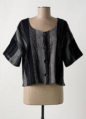 Veste casual noir G!OZE pour femme seconde vue