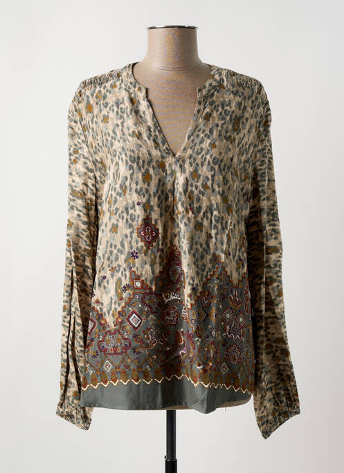 Blouse beige CREAM pour femme