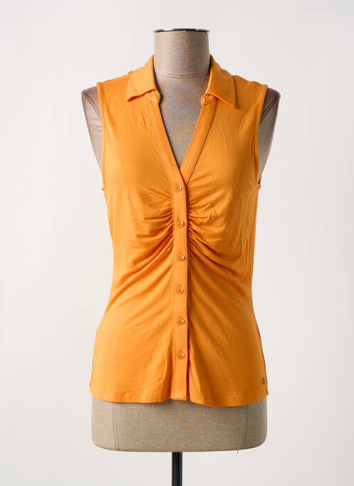 Top orange SURKANA pour femme