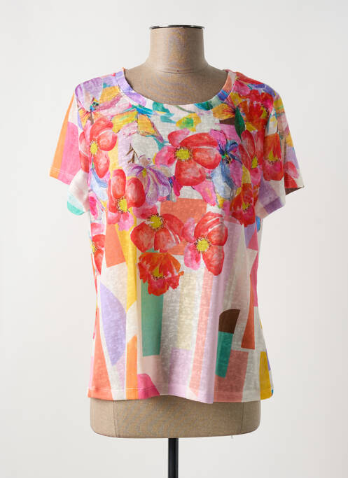 T-shirt rouge MALOKA pour femme