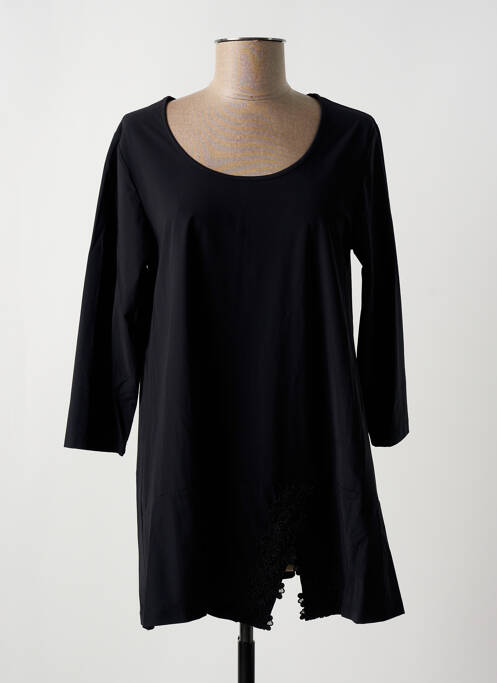 Tunique manches longues noir G!OZE pour femme