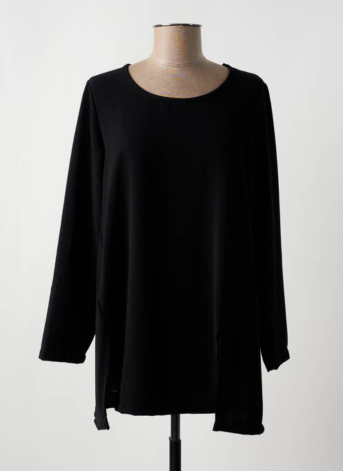 Tunique manches longues noir G!OZE pour femme
