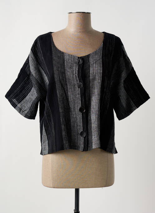 Veste casual noir G!OZE pour femme