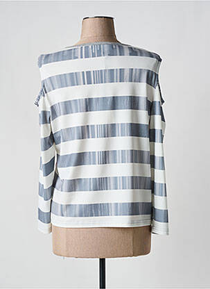 Gilet manches longues stretch gris BLEU D'AZUR femme