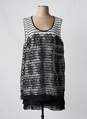 Robe courte noir LESLIE pour femme seconde vue