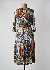 Robe mi-longue noir PAUSE CAFE pour femme seconde vue