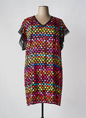 Robe mi-longue noir PAUSE CAFE pour femme seconde vue