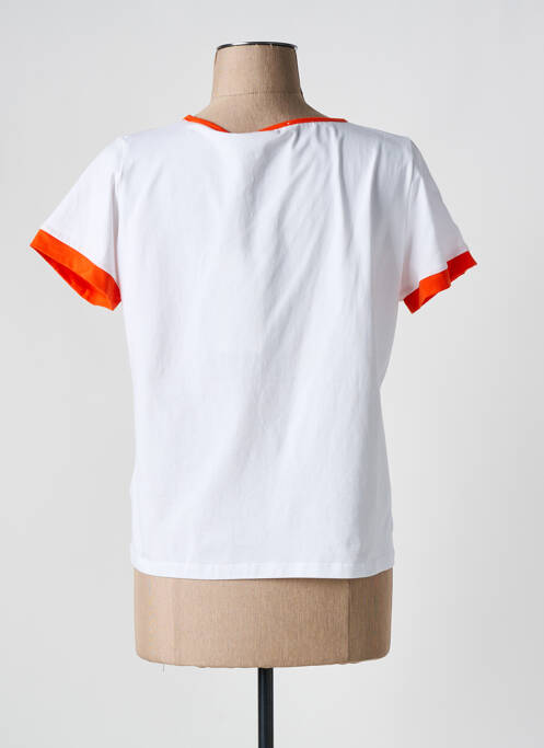 T-shirt orange POUPÉE CHIC BY MERCEDES DE MIGUEL pour femme