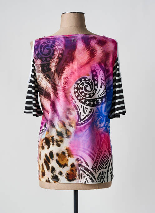 T-shirt rose BLEU D'AZUR pour femme