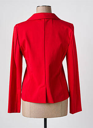 Blazer poches rouge ELEONORA AMADEI femme