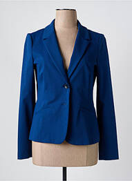 Blazer poches bleu ELEONORA AMADEI femme