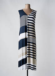 Robe longue bleu EVER SASSY pour femme seconde vue