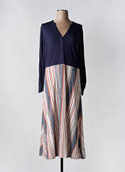 Robe longue bleu K-DESIGN pour femme seconde vue