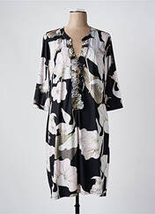 Robe mi-longue noir K-DESIGN pour femme seconde vue