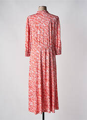 Robe mi-longue rouge K-DESIGN pour femme seconde vue