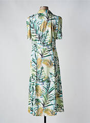 Robe mi-longue vert K-DESIGN pour femme seconde vue
