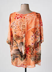 Top orange FRANK LYMAN pour femme seconde vue