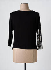 T-shirt noir ELEONORA AMADEI pour femme seconde vue